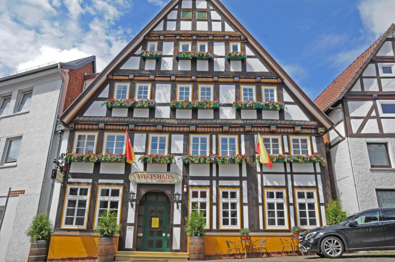 Wirtshaus Am Niederntor Hotell Blomberg  Exteriör bild